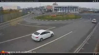 Разбор ДТП. Круговое движение.
