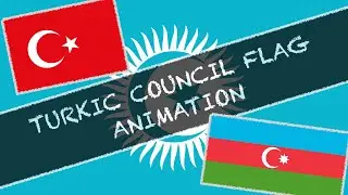 Organisation of Turkic States Flag Animation