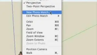 SketchUp: Creating a new Photo Match