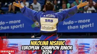 Nikolina NISAVIC 🇷🇸 ✨European Champion ✨💪 all the hard work pays off for this moment!! 🔥🔥