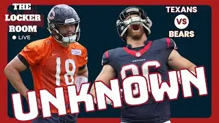 Caleb Williams & Status Of Dalton Schultz Provide Unknowns For Texans Vs Bears Sunday Night!