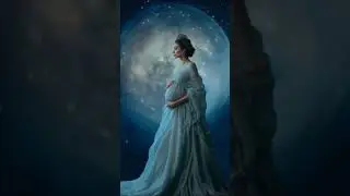 Celestial Moon Digital Backdrop #photographybackdrops #digitalbackdrop #photographybackground
