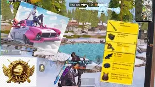 O M G GAMEPLAY ALL CONQUEROR PLAYERS LAND IN HERE SQUARD VS SQUARD AMR +AIR GUN+GROZA PUB G MOBILE