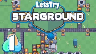 Starground: New Factory Automation + Dungeoneering Game! Early Access Gameplay Part 1 of 3