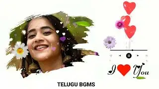 Telugu love 💟💟whatsapp status #Deepthi Sunaina #Telugu bgms