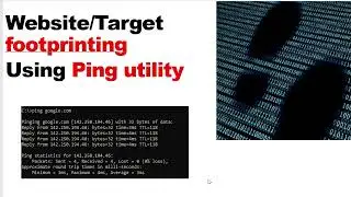 Ping utility footprinting | footprinting using ping utility | how ping works |