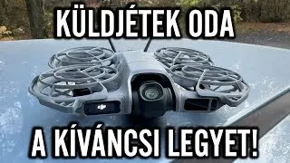 DJI NEO 2 - első követés, első zuhanás