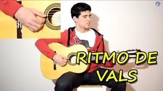 Como tocar ritmo de VALS en GUITARRA tutorial