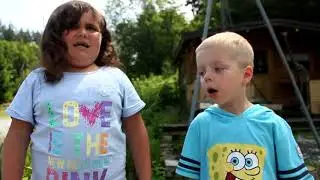 Lügen darf man nicht sagen! Kleine Kinderstreit HD