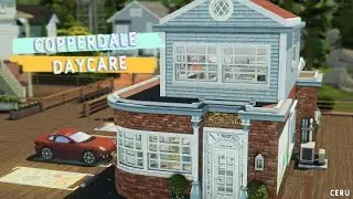 Copperdale Daycare | Sims 4 Speed Build | CC
