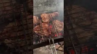 Шашлык На мангале Стейк Сочный Маринад Рецепт Шашлыка Вкуснейший 