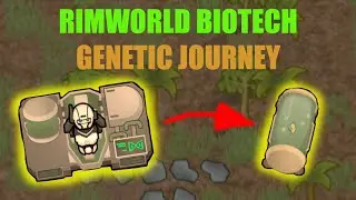 Using CLONING To BEAT Rimworld?! - Rimworld Genetic Journey EP25 - Rimworld Biotech DLC