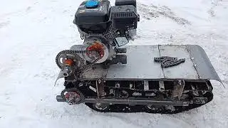 мини собака-снегоход ,,барсик,,