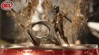 Реклама Кока Колы от Marvel в ролике Халк против Человека Муравья