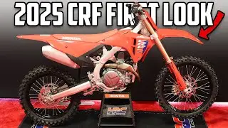 First Look - 2025 Honda CRF450R & CRF250R - Cycle News