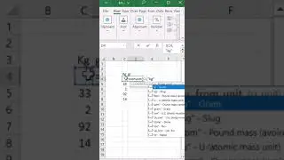 HOW TO CONVERT KG TO GM IN EXCEL 
