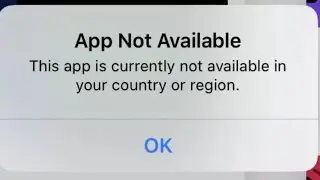 This App is not available in your Country Region !