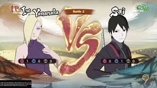 Naruto Storm 4 Adult Sai vs. Adult Ino & vice versa