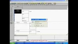 Download Program to PLC Omron