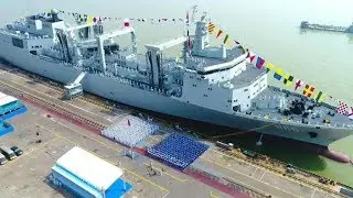 China Giant Type 901 Fast C0mbat Support Ship has completed sea trials