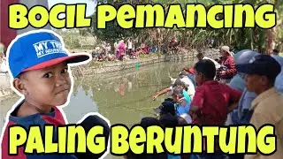Viral bocil memancing dapat kulkas❓Bocil sang maestro desa cangkring tegal