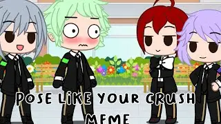 Pose like your crush meme ll gacha club ll twisted wonderland