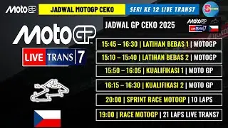 Jadwal Motogp Ceko 2025 Hari ini: Lengkap Dari FP 1 - RACE Utama LIVE TRANS7 | 18 - 20 Juli 2025