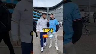 TOP 5 HISTÓRICO de la selección española y argentina con 