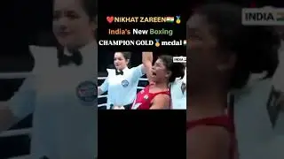 Nikhit Zareen Indian Gold Medalist @Olympics #goldmedal