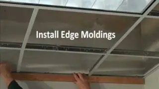 Quick WoodTrac Suspended Ceiling Install Overview