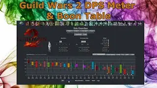 the DPS and BOON meter for Guild Wars 2