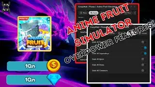 SCRIPT ANIME FRUIT SIMULATOR UNLIMITED GEMS | AUTO FARM | MOBS | BOSS PONEGLYP BIG BOSS | MORE!
