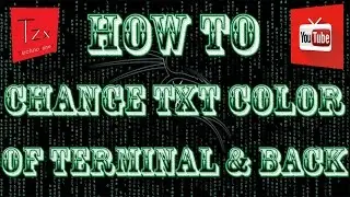 How To Change Terminal Color In Kali Linux