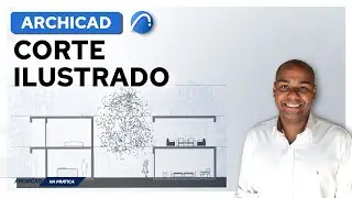 Corte Ilustrado no Archicad