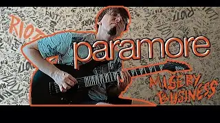 misery business by paramore, but it's in DROP G DOWNTUNING (6 semi-tones lower)