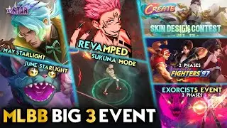 REVAMPED SUKUNA MODE | REVAMP STARLIGHT | LUO YI CREATE 5th SKIN - Mobile Legends 