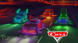 Cars (2006) Tuner scene Edited