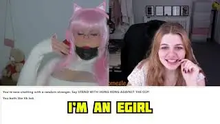 Trolling People On Omegle/Ome.tv As A Fake eGirl #11