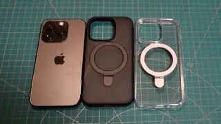 Unboxing CASEKOO Magic Stand Cases w/ MagSafe for iPhone 14 Series (Black & Clear)