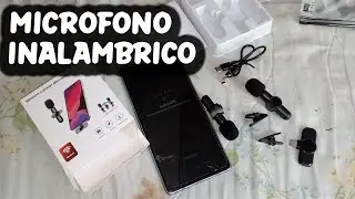 microfono inalambrico para celulares, wireless lavalier  microphone
