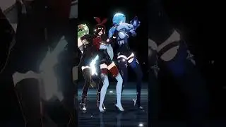 【genshin MMD】Collei amber and eula || Genshin impact #mmd #dance #genshinimpact #shorts