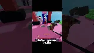 Roblox game Now vs Then #roblox #trend #shorts #fyp