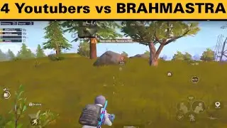4 Youtubers vs brahmastra | Full squad wiped #bgmi @Naezyislive1 ​@DEVINE IS LIVE @YouTubeislivei
