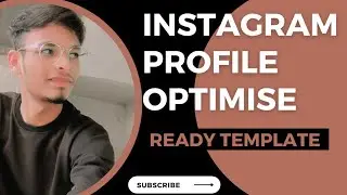 🤯How to optimise Instagram profile💥// ready template/ Instagram profile ko optimise kese kare #yiep