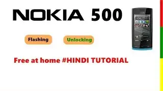Nokia 500 RM-750 unlock | software update | Test mode | without hard reset | 100% solution in hindi.