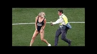 نزول مشجعه عارية في نهائي ليفربول وتوتنهام   ردة فعل محمد صلاح‬   ليفربول وتوتنهام 2 0