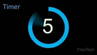 PowerPoint Animations || Countdown Timer Animation with 5 Seconds