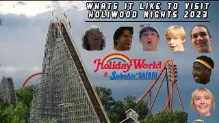 Experiencing Holiwood Nights: Best Theme Park Event in the World - Holiday World | VLOG [2023]