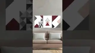Quadros Geométricos - Artes prontas para Imprimir - Diy - Faça e Venda - Decoração - Faça você mesmo