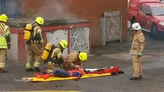 Alloa Fire Station Open Day 2019 Spiderman!!!